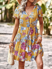 Summer Casual Printed Maxi Dress